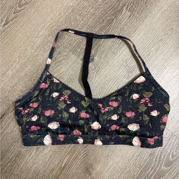 FABLETICS Nayara Sports Bra Floral Adjustable Padded Athleisure Size Small - Picture 2 of 6